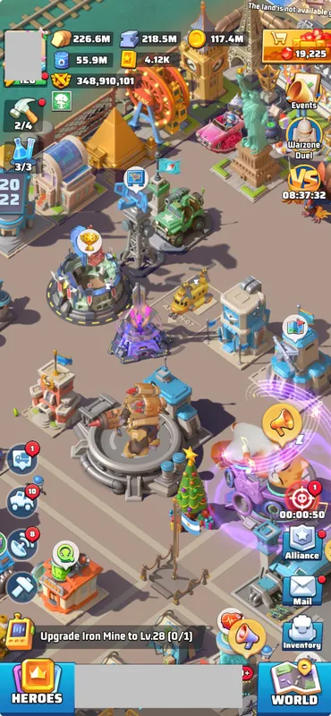 Last War server 219 hq35 72m strong air squad 215+ thp — Last War account on Server 219, VIP 15, 215.00M power