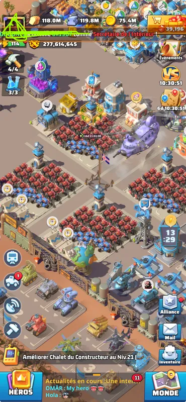 S5 295M power  — Last War account on Server 1282, VIP 14, 297.00M power