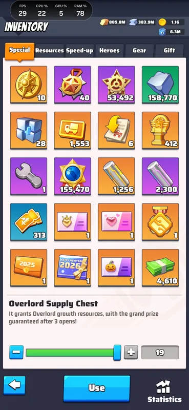 Lastwar Lvl 35 Account — Last War account on Server 548, VIP 13, 256.00M power