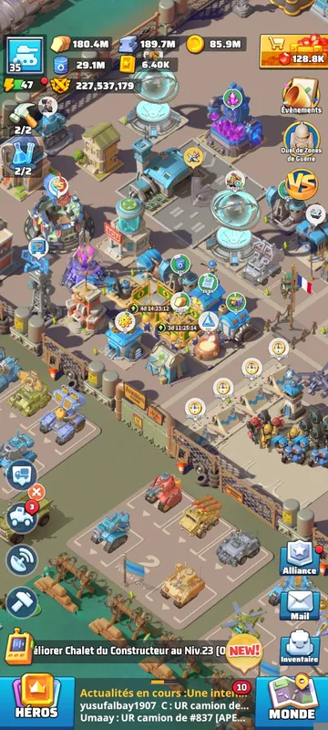 High Power Last War Account (40 +) | Lv35 | — Last War account on Server 850, VIP 13, 300.00M power