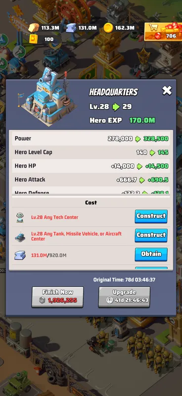 JAAT 07 preseason -80M — Last War account on Server 2256, VIP 11, 80.00M power