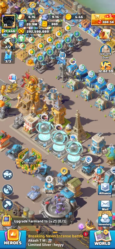 Hq 35,295M power, s209, vip 13 — Last War account on Server 209, VIP 13, 295.00M power