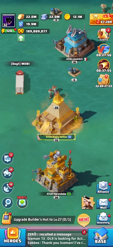 HQ-32 Selling for only 170$ RFS-Quiting — Last War account on Server 218, VIP 13, 250.00M power